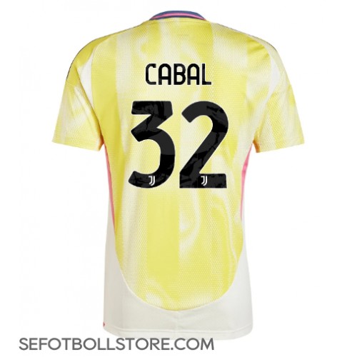 Juventus Juan Cabal #32 Replika Bortatröja 2024-25 Kortärmad